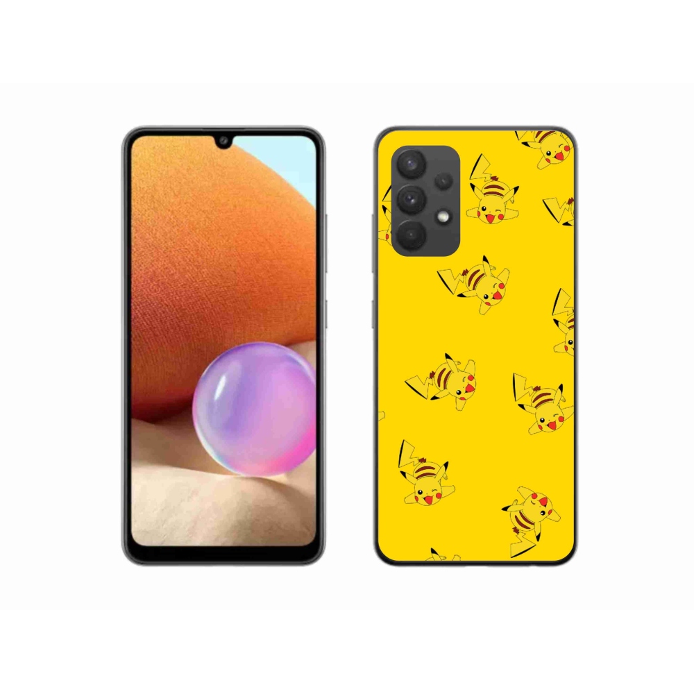 Zselés borítás mmCase Samsung Galaxy A32 4G - pikachu
