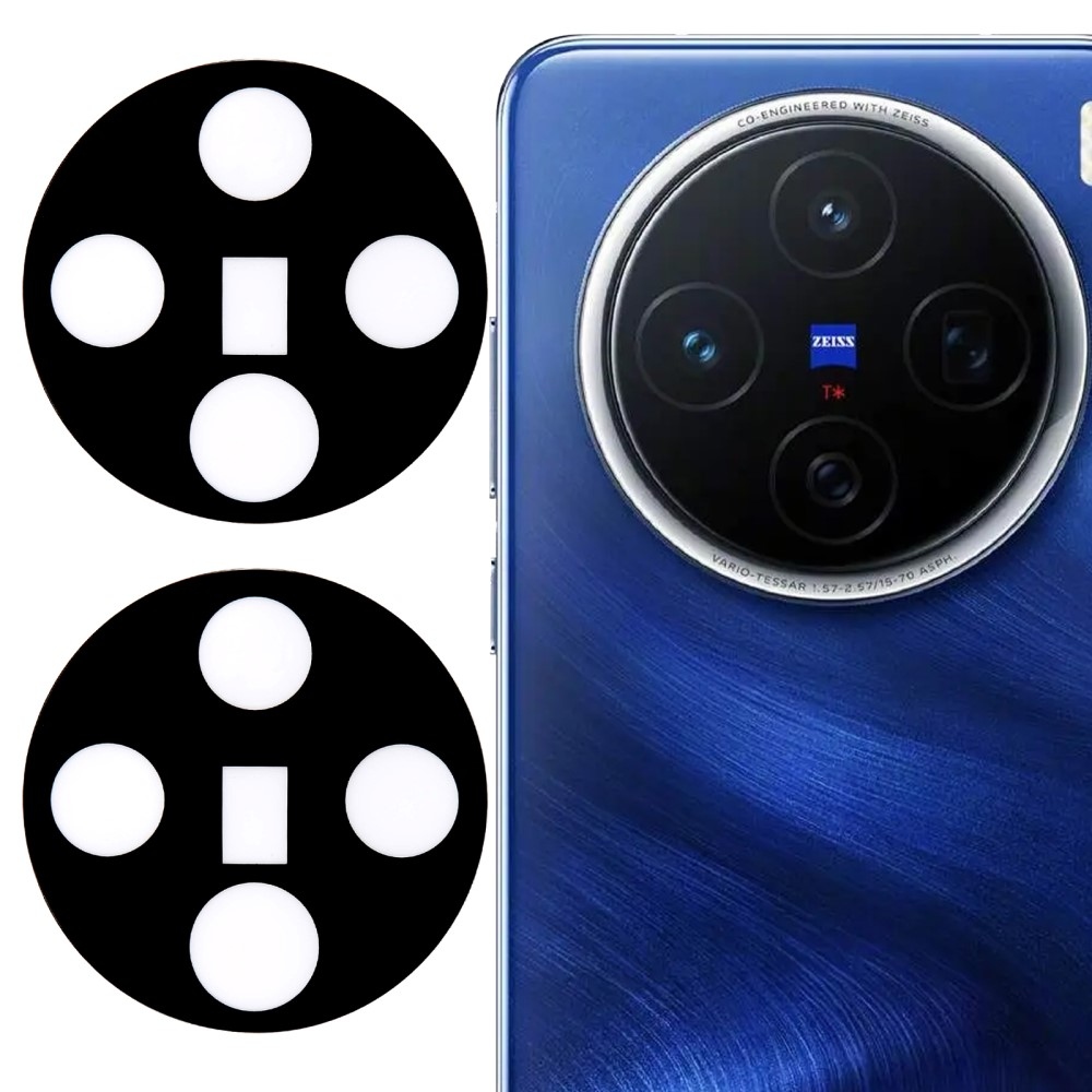 Vivo X200 5G kamera lencse üveg - fekete 2db