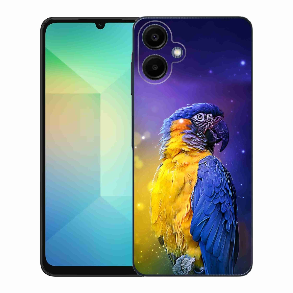 Gél borítás mmCase Samsung Galaxy A06 4G - papagáj ara 1