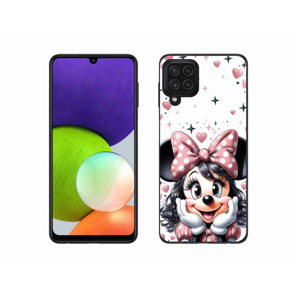 Gél borítás mmCase Samsung Galaxy A22 4G - minnie