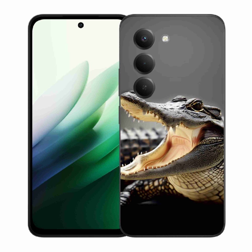 Gél borítás mmCase a Xiaomi Redmi 15 5G-hez - krokodil