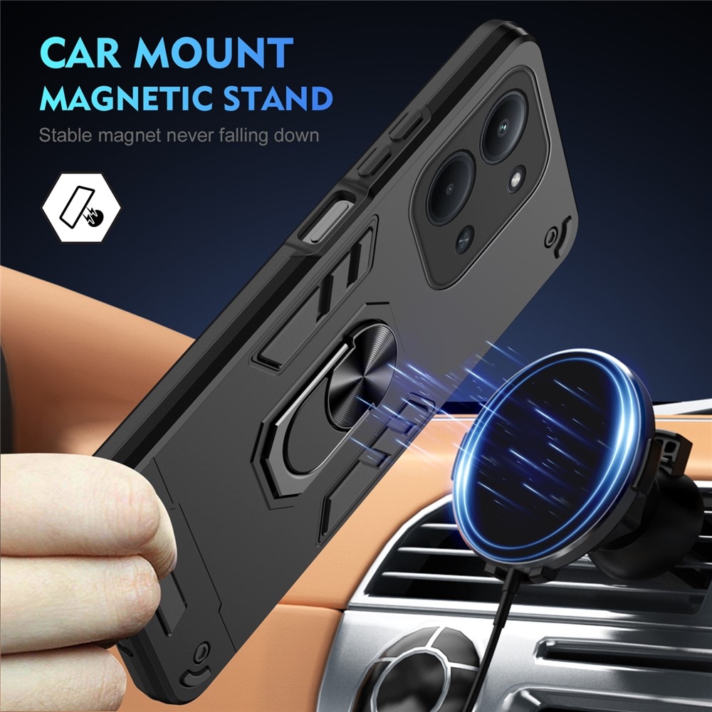 Defend tartós borító Xiaomi Redmi 15C 4G (171mm)/Poco C85 4G (171mm) - fekete