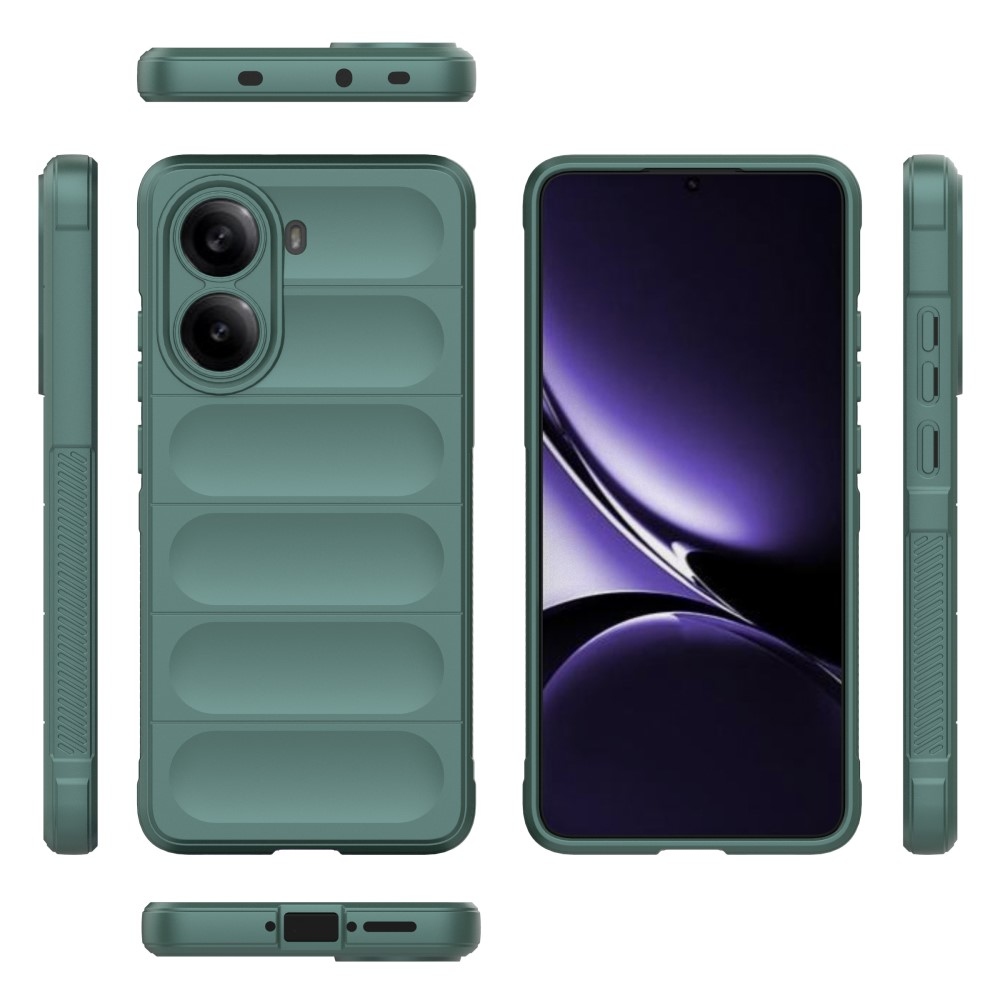 Rugg tartós zselés tok Xiaomi Poco X7 Pro 5G - zöld