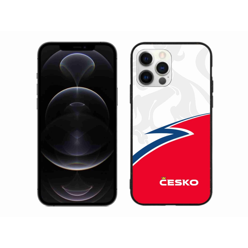 Zselés borítás mmCase iPhone 12 Pro Max készülékhez - Csehország 1