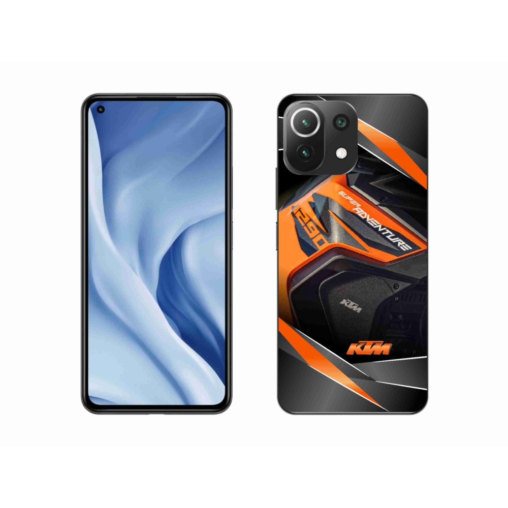 Gél borítás mmCase a Xiaomi Mi 11 Lite 4G/5G-hez - motoros ktm