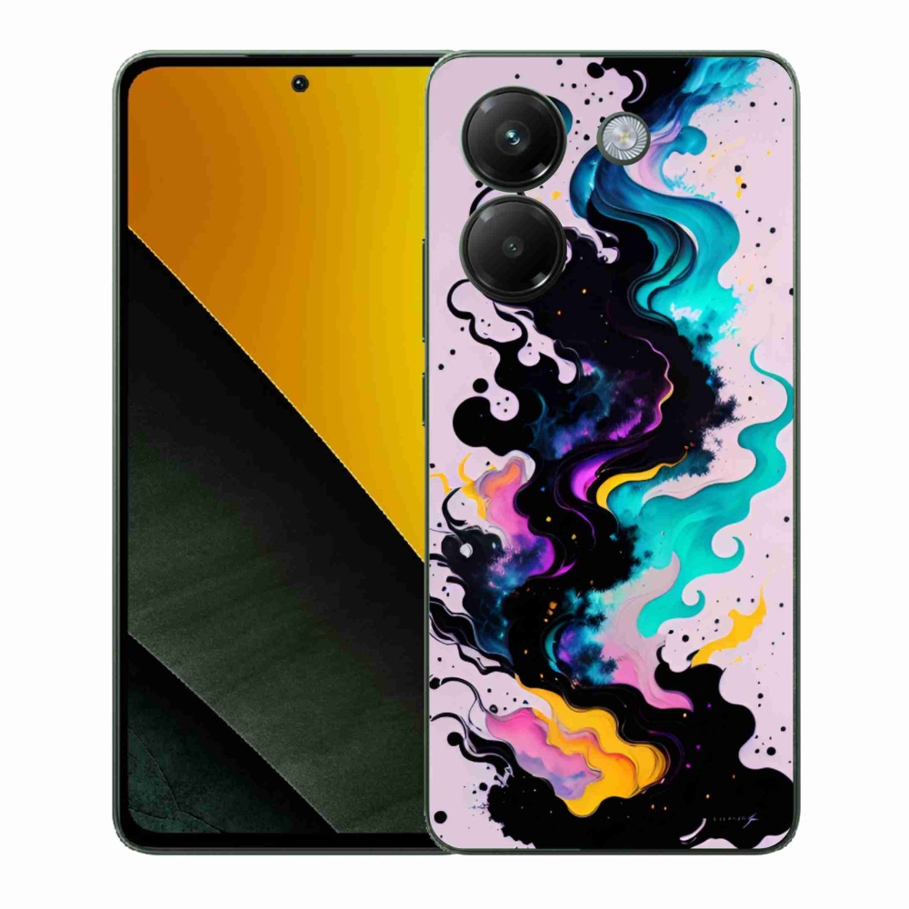 Gél borítás mmCase a Xiaomi Poco M7 Pro 5G számára - absztrakt motívum 4