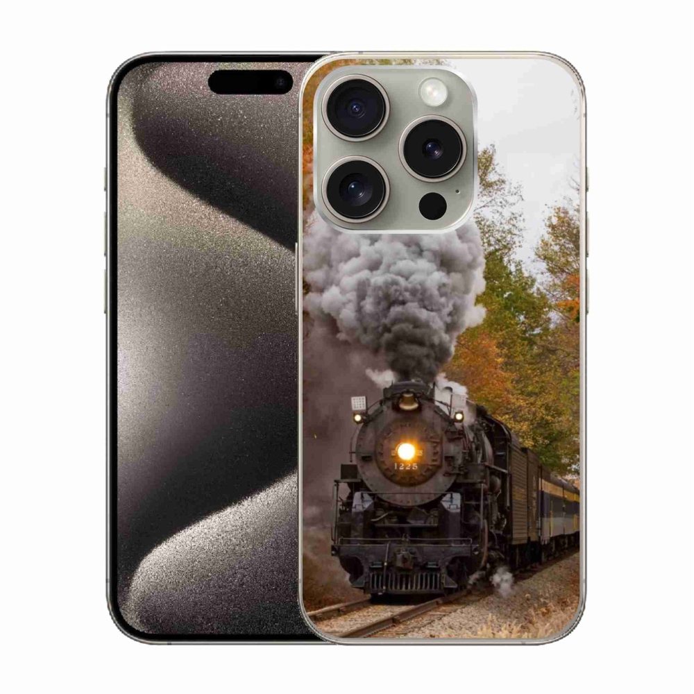 Gél védőburkolat mmCase iPhone 15 Pro készülékhez - Train 1