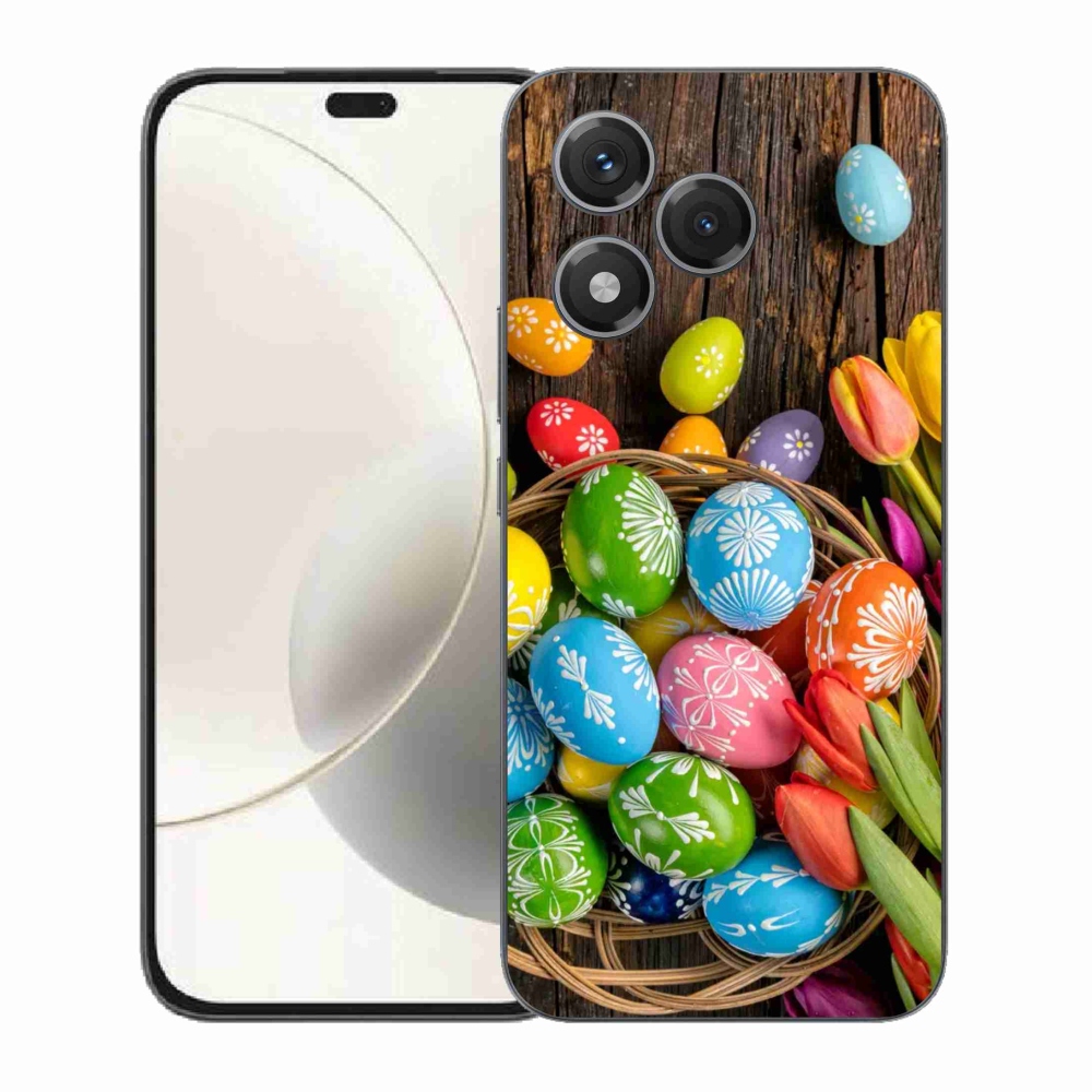 Zselés borítás mmCase a Honor 400 Lite készülékhez - Húsvéti tojás