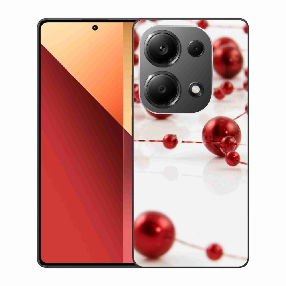Gél borítás mmCase a Xiaomi Redmi Note 13 Pro 4G/Poco M6 Pro számára - karácsonyi lánc