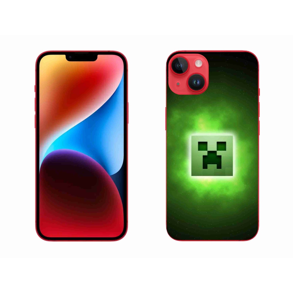 Zselés borítás mmCase iPhone 14 Plus készülékhez - minecraft