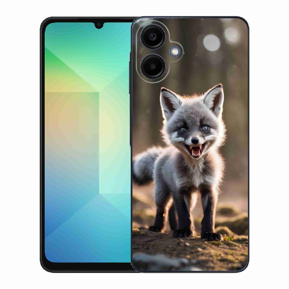 Gél borító mmCase Samsung Galaxy A06 4G - angry fox - Samsung Galaxy A06 4G - angry fox