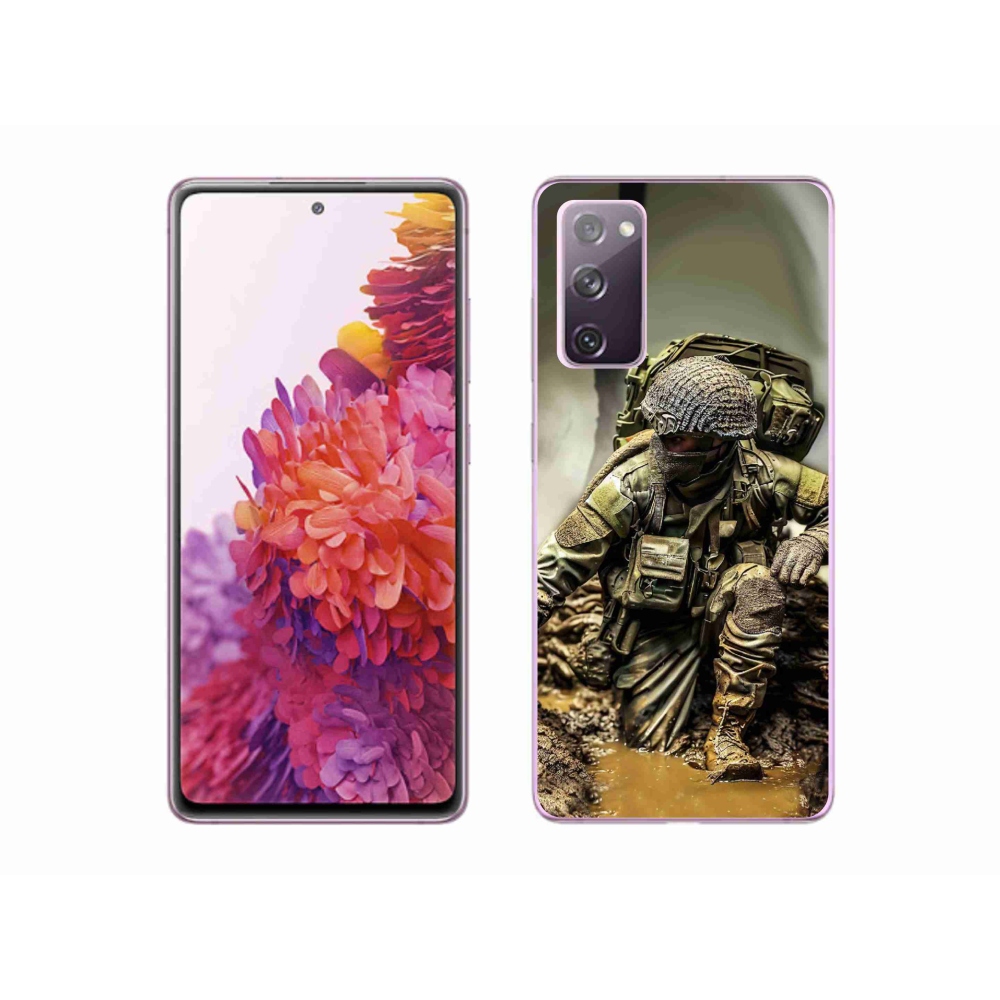 Zselés borítás mmCase Samsung Galaxy S20 FE - katonás