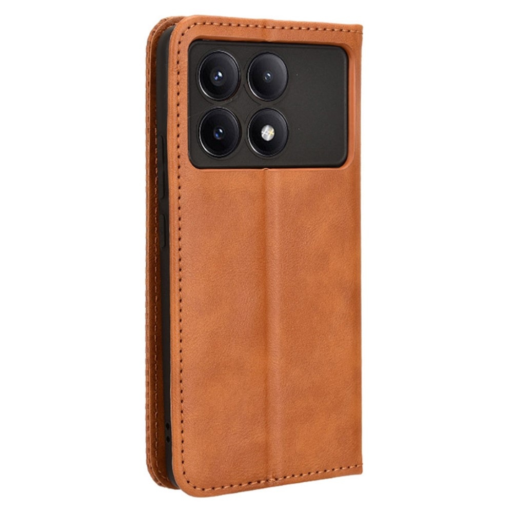 Vintage könyvtáska Xiaomi Poco X6 Pro 5G - barna