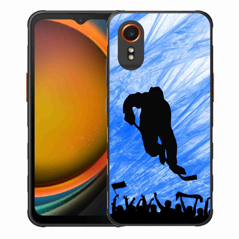 Gél borítás mmCase Samsung Galaxy Xcover 7 - hokijátékos számára