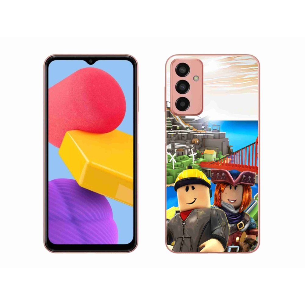 Zselés borítás mmCase Samsung Galaxy M13 készülékhez - roblox 1