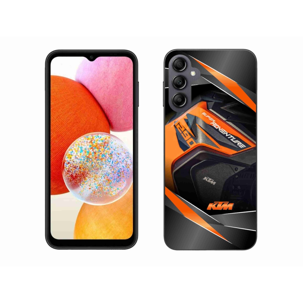 Gél borítás mmCase Samsung Galaxy A14 4G/5G készülékhez - motoros ktm