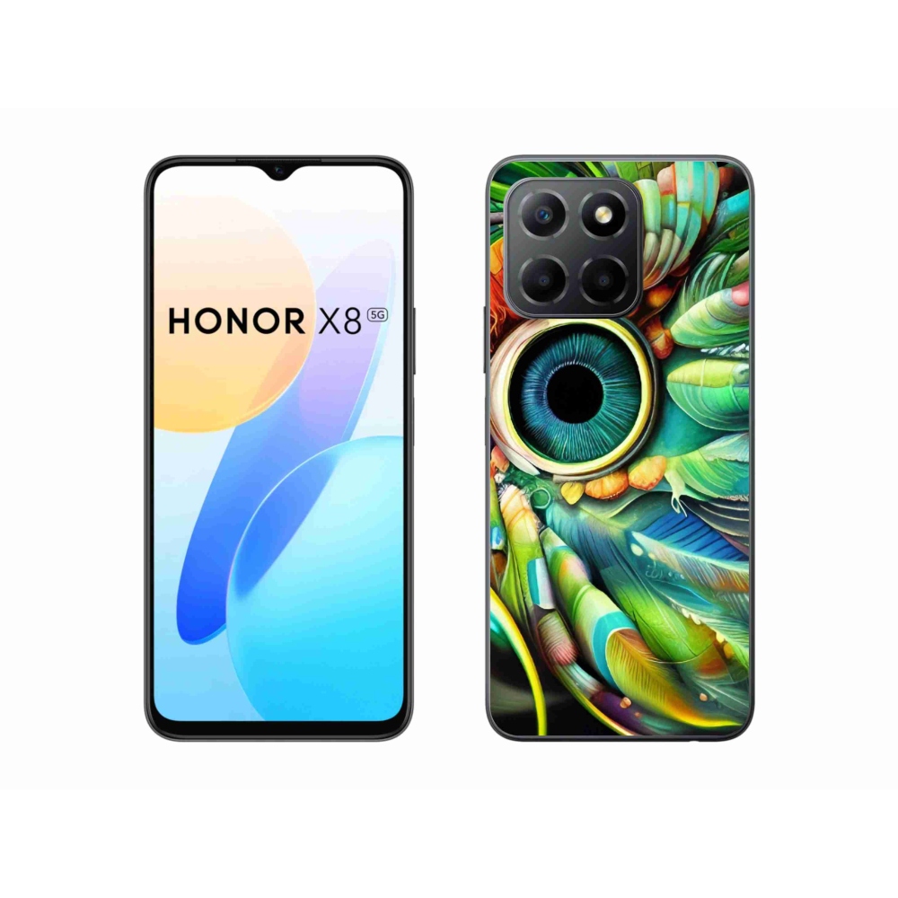 Gél borítás mmCase a Honor X8 5G készülékhez - absztrakt motívum 18