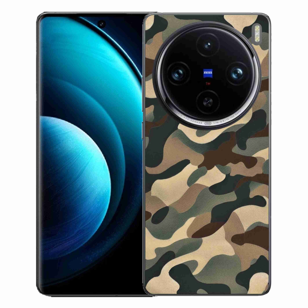 Zselés borítás mmCase a Vivo X100 Pro 5G készülékhez - álcázó minta 11