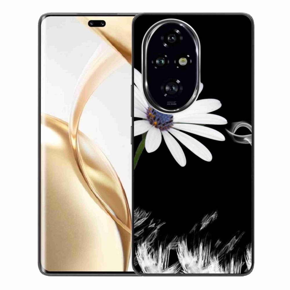 Zselés borítás mmCase a Honor 200 Pro 5G készülékhez - fehér virág
