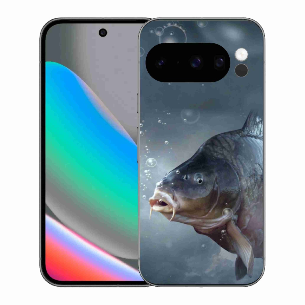 Gél borítás mmCase a Google Pixel 10 Pro számára - ponty és buborékok