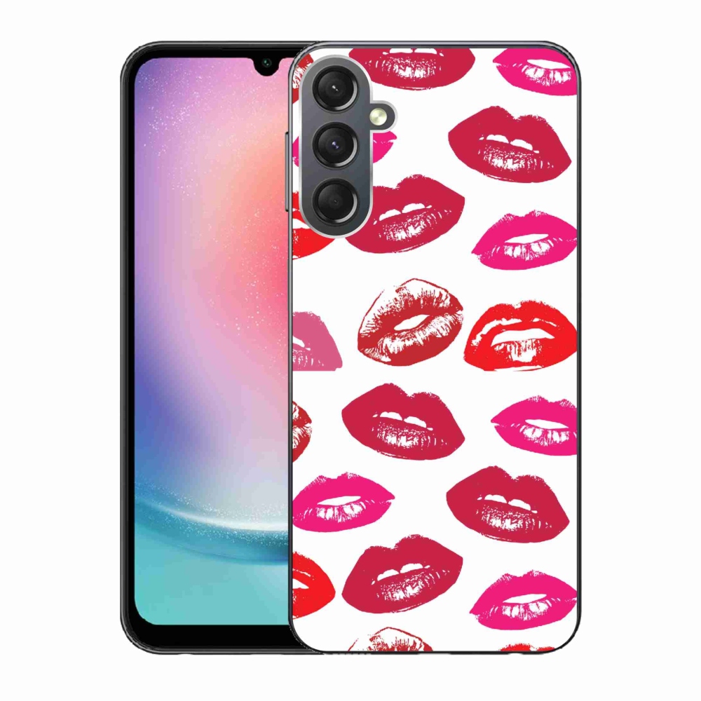 Zselés borítás mmCase Samsung Galaxy A24 készülékhez - ajkak