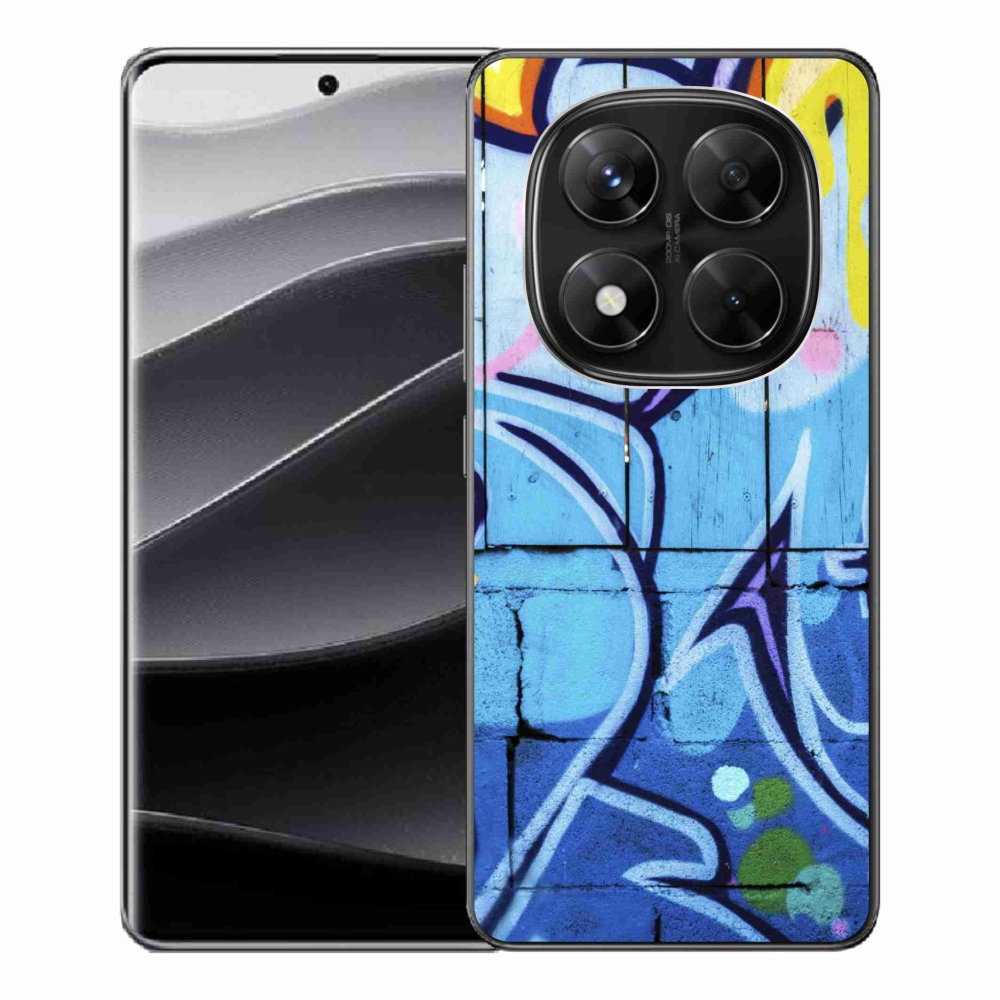 Gél borítás mmCase a Xiaomi Redmi Note 14 Pro 5G/Poco X7 5G számára - graffiti