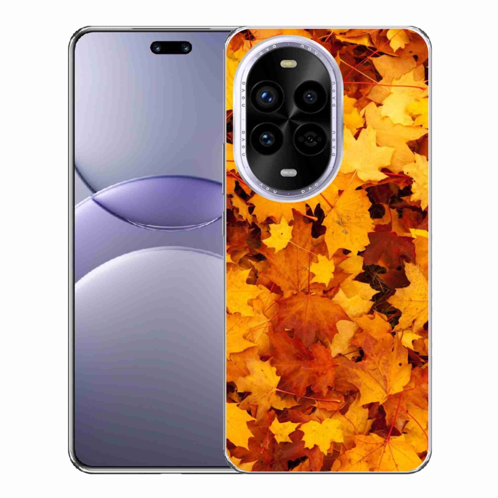 Gél borítás mmCase a Huawei Nova 13 Pro 5G-n - juharlevelek