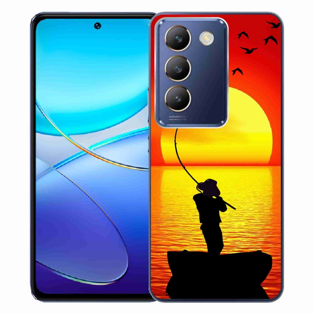 Gél borítás mmCase a Vivo V40 SE 4G/5G-hez - horgászás