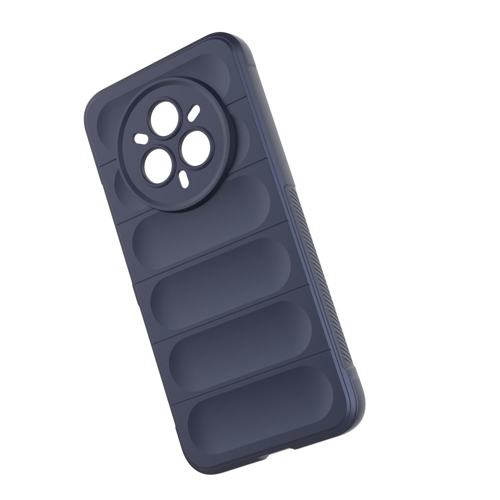 Rugg tartós zselés tok a Realme 14 Pro+ 5G készülékhez - sötétkék