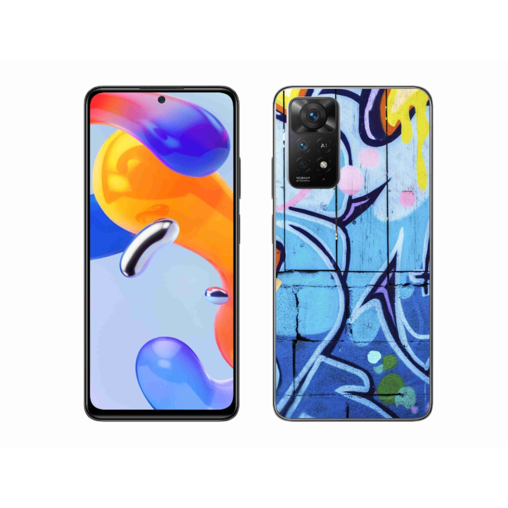 Gél borítás mmCase a Xiaomi Redmi Note 11 Pro 4G/5G számára - graffiti