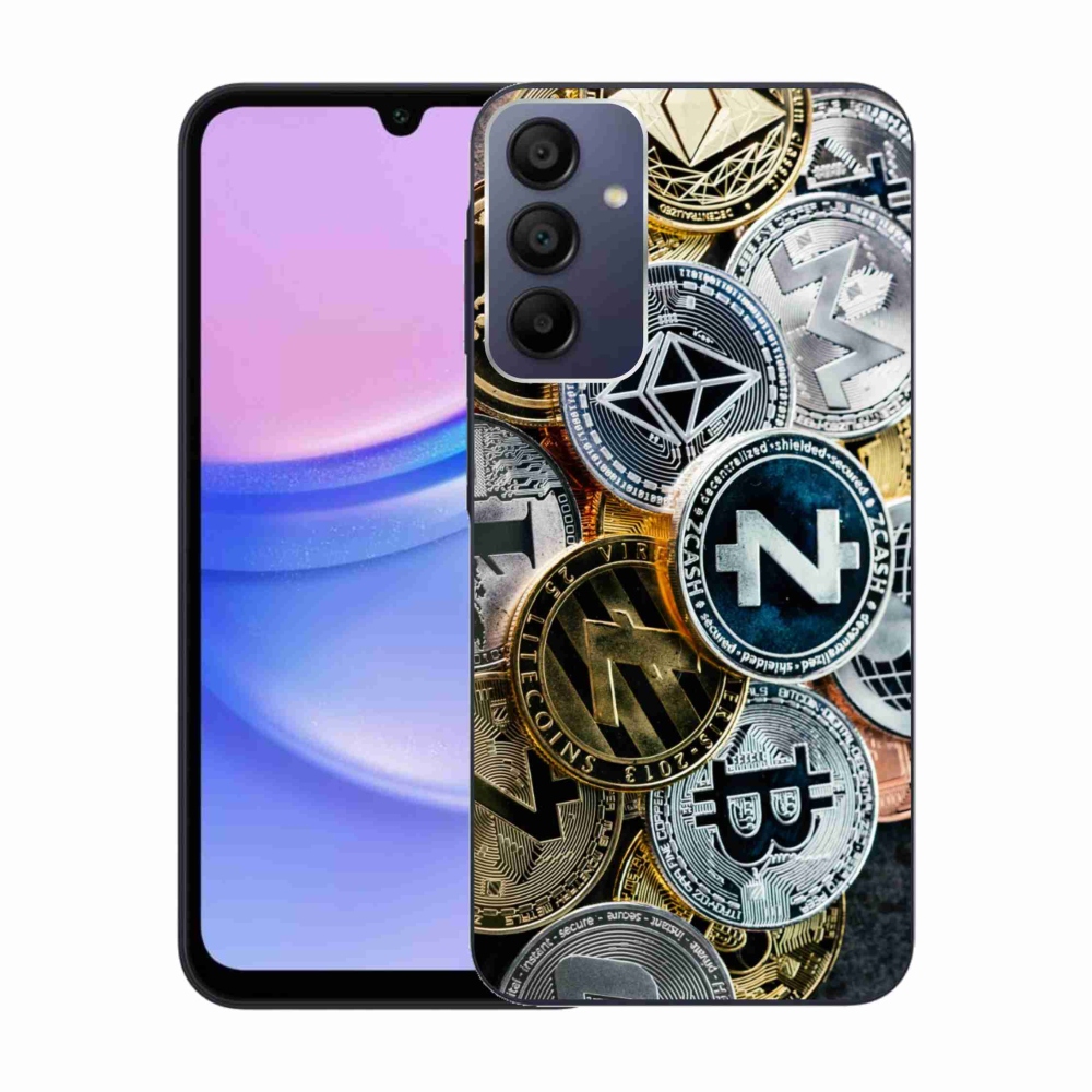 Gél borítás mmCase Samsung Galaxy A15 4G/5G - kriptovalutákhoz