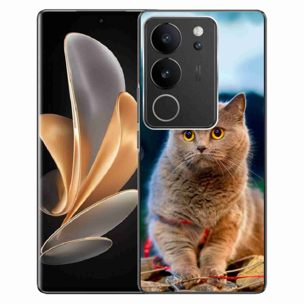 Gél védőburkolat mmCase a Vivo V29 5G készülékhez - Brit kék 2