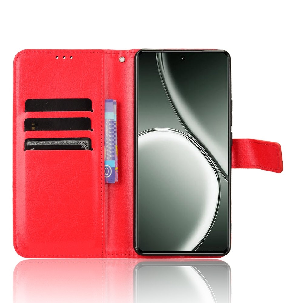 Őrült könyvtáska Realme GT 6 5G/GT 6T 5G - piros