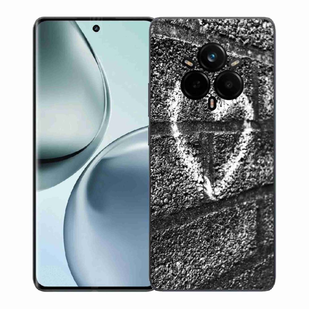 Gél borítás mmCase a Realme 14 Pro+ 5G számára - szív a falon