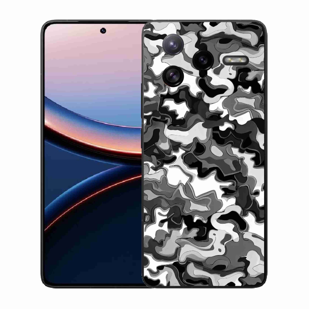 Gél borítás mmCase a Xiaomi Poco F7 Ultra számára - terepszínű minta 3