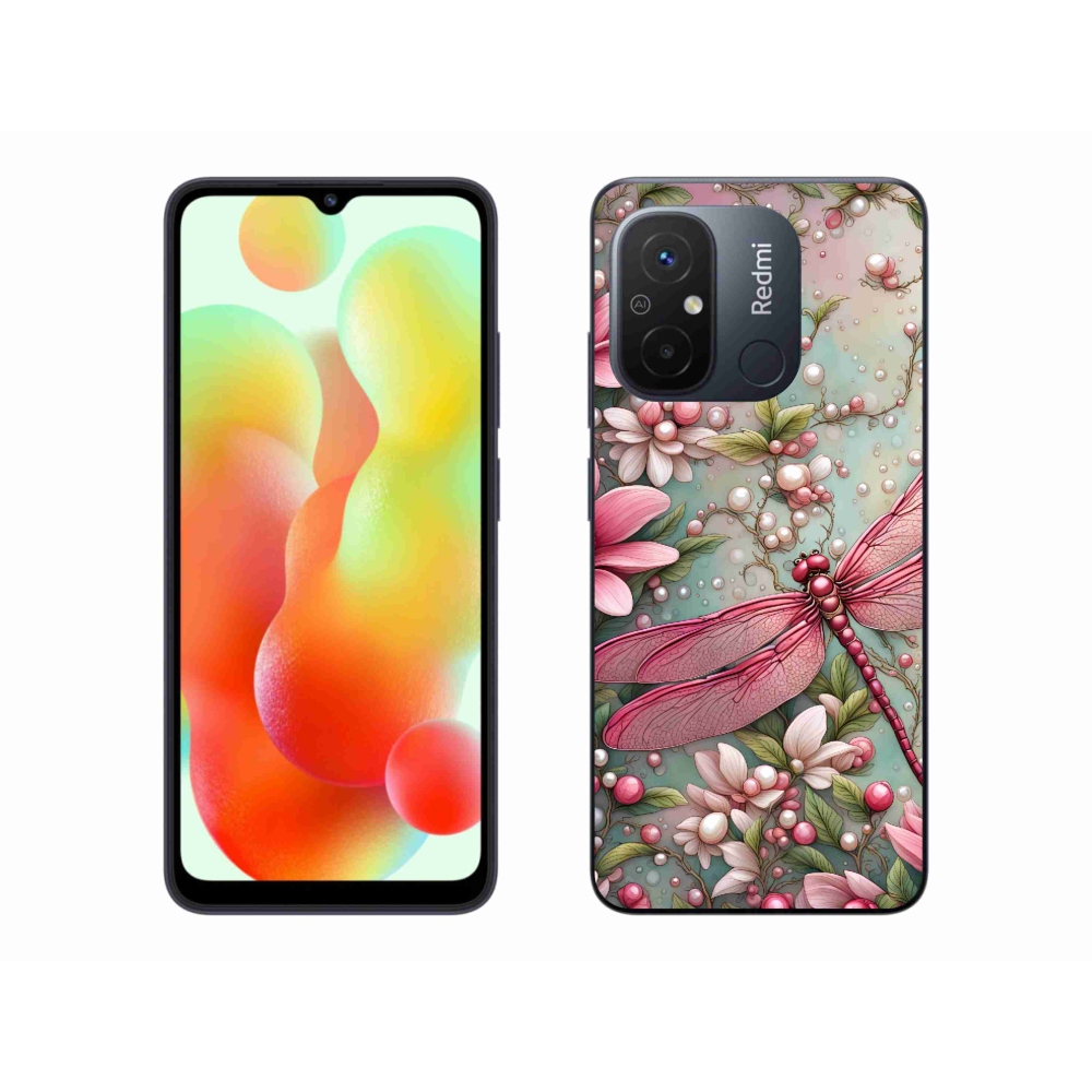 Gél borítás mmCase a Xiaomi Redmi 12C-hez - szitakötő