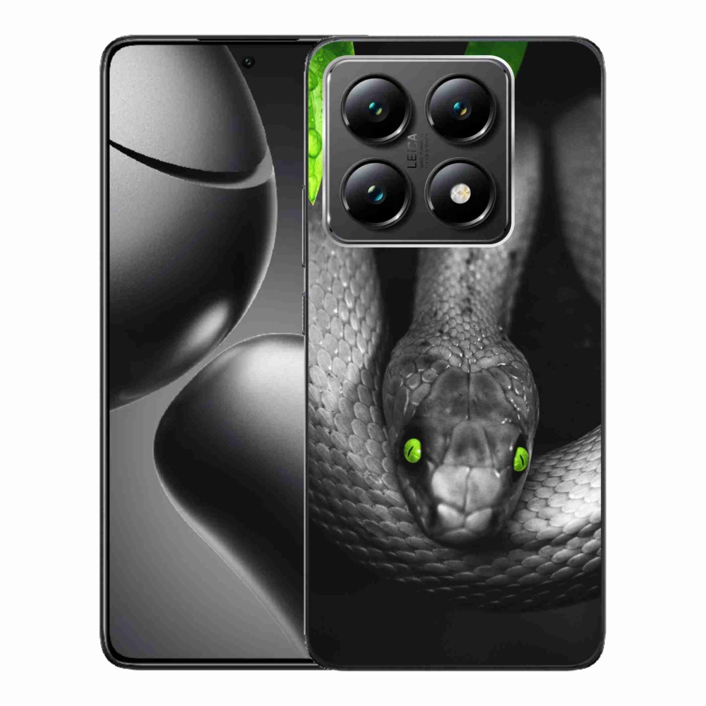 Gél borítás mmCase a Xiaomi 14T számára - kígyó