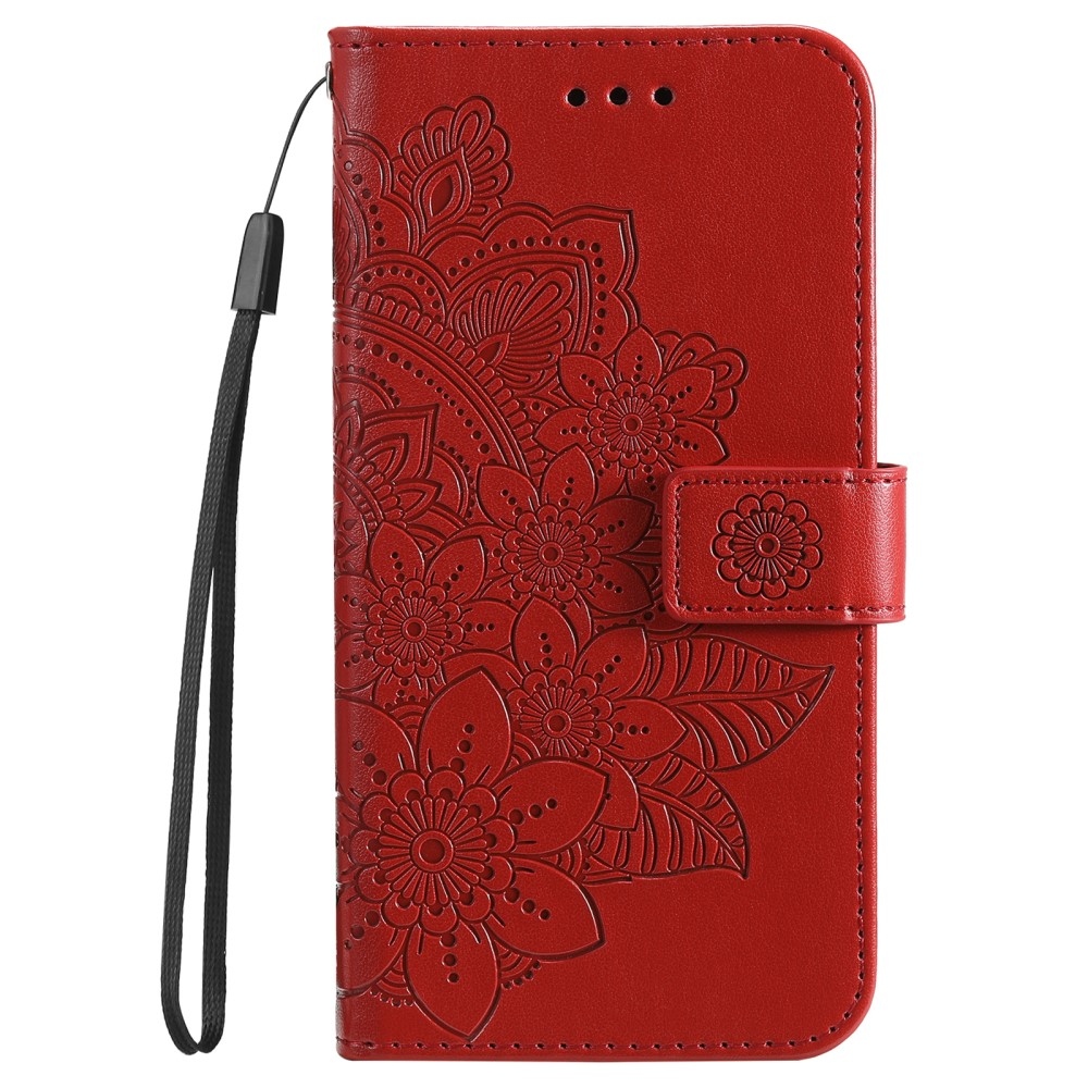 Mandala könyv tok Huawei Nova 12 SE-hez - piros