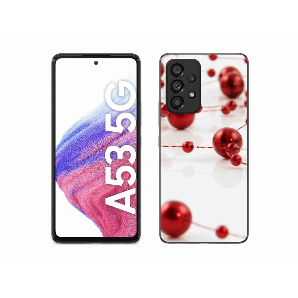 Gél borítás mmCase Samsung Galaxy A53 5G - Karácsonyi lánc