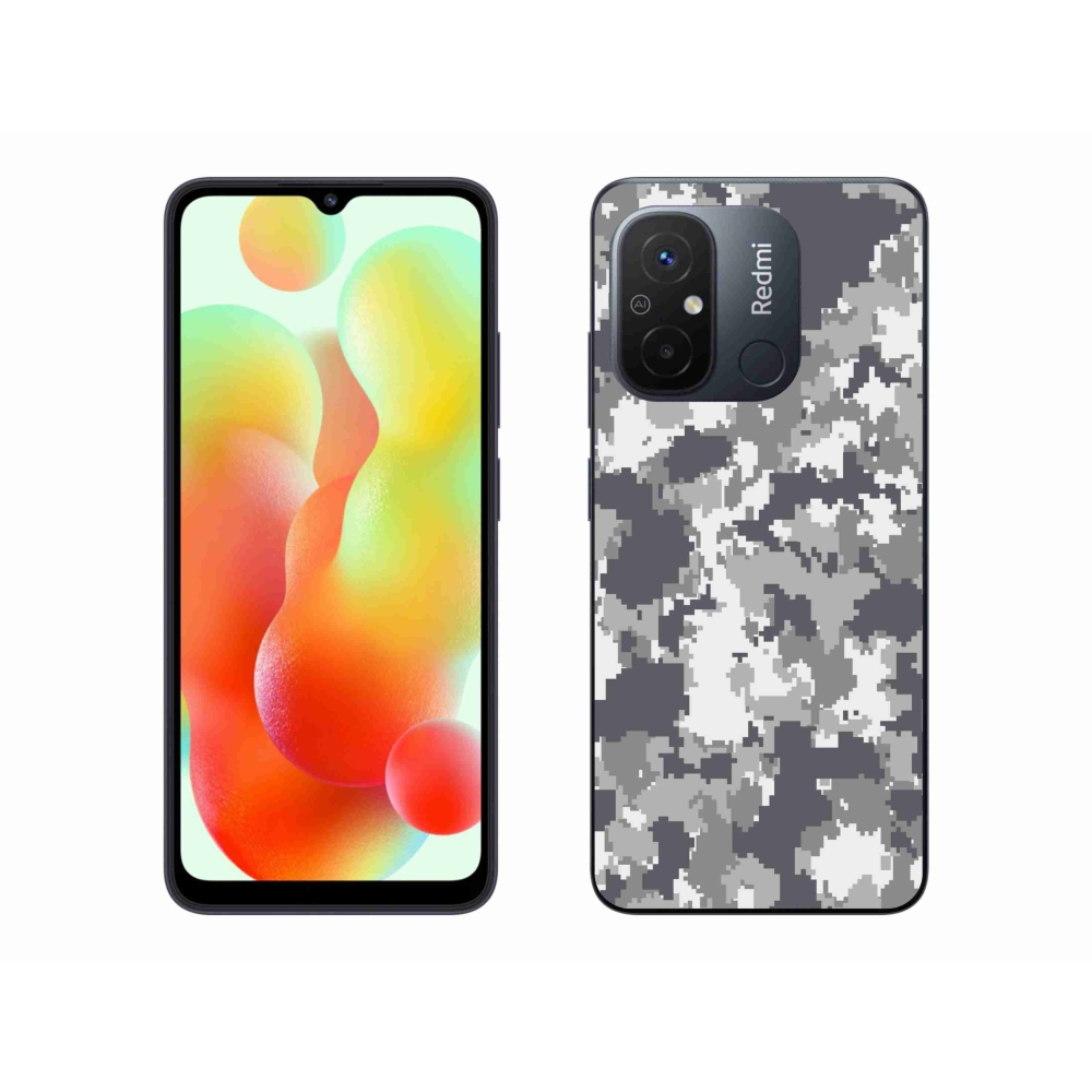 Gél borítás mmCase a Xiaomi Redmi 12C-hez - terepszínű minta 2