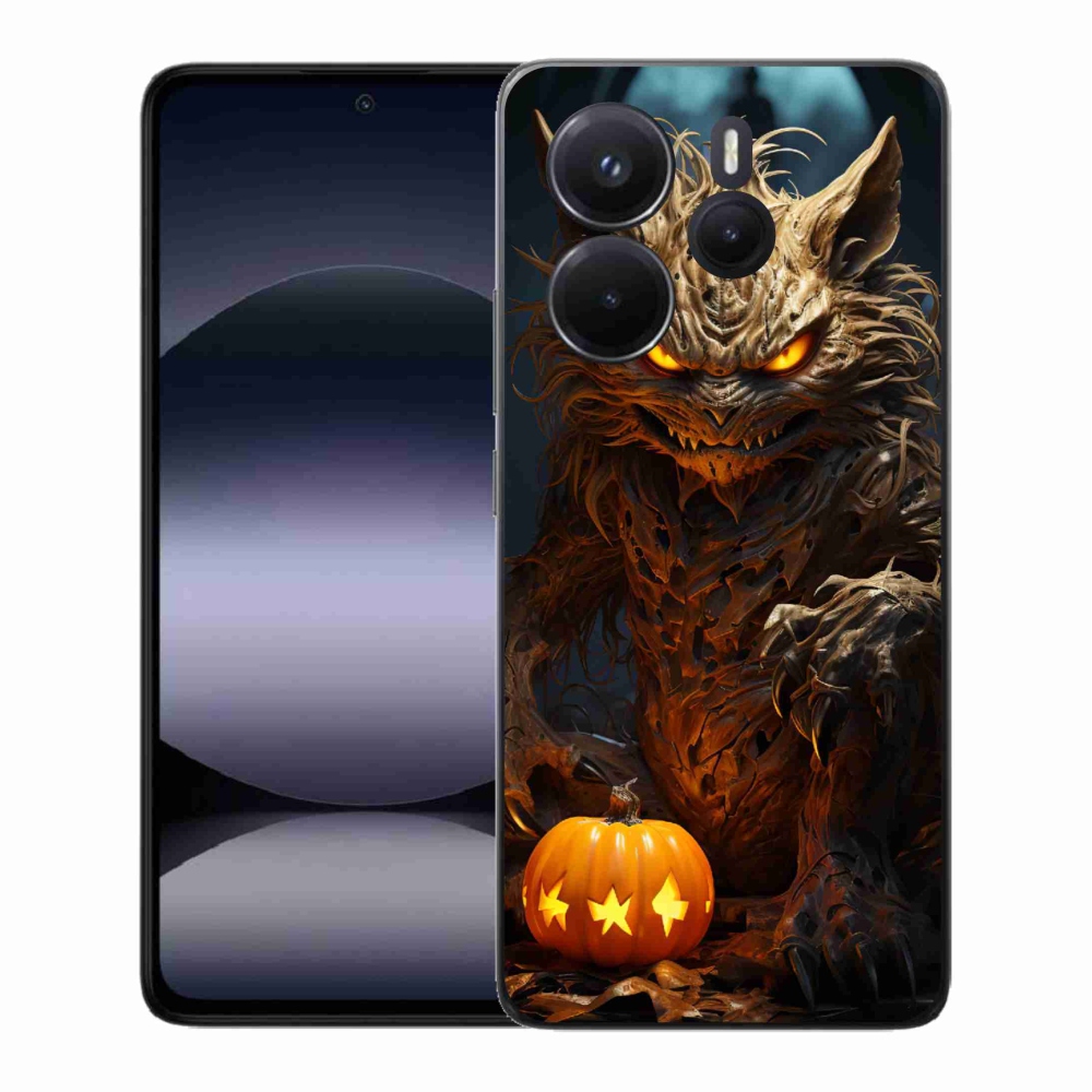 Gél borítás mmCase a Xiaomi Redmi Note 14-hez - Halloween szörnyeteg