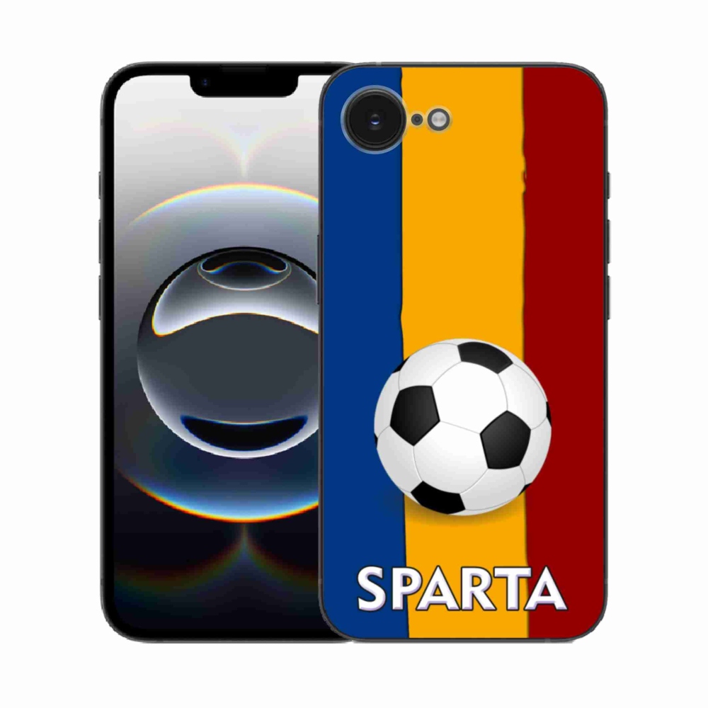 Zselés borítás mmCase iPhone 16e készülékhez - futball 1