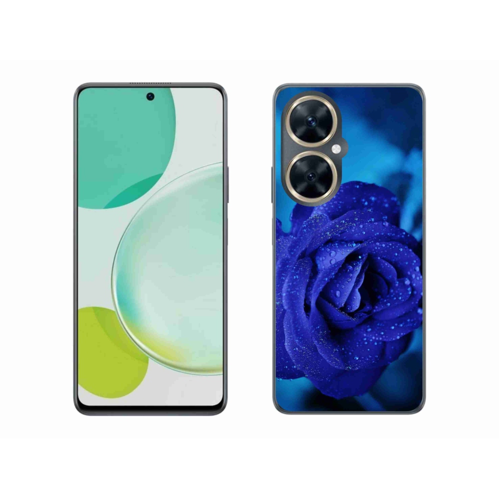Gél tok mmCase a Huawei Nova 11i készülékhez - kék rózsa
