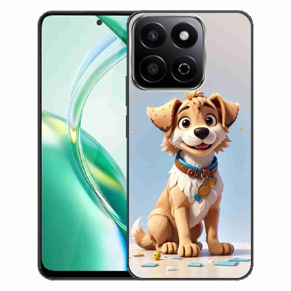 Zselés borítás mmCase a Honor 200 Smart 5G készülékhez - rajzfilm kölyökkutyus