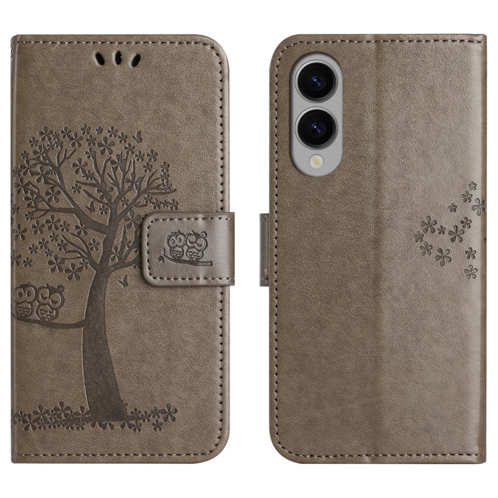 Fa könyv tok Samsung Galaxy S25 Edge készülékhez - szürke