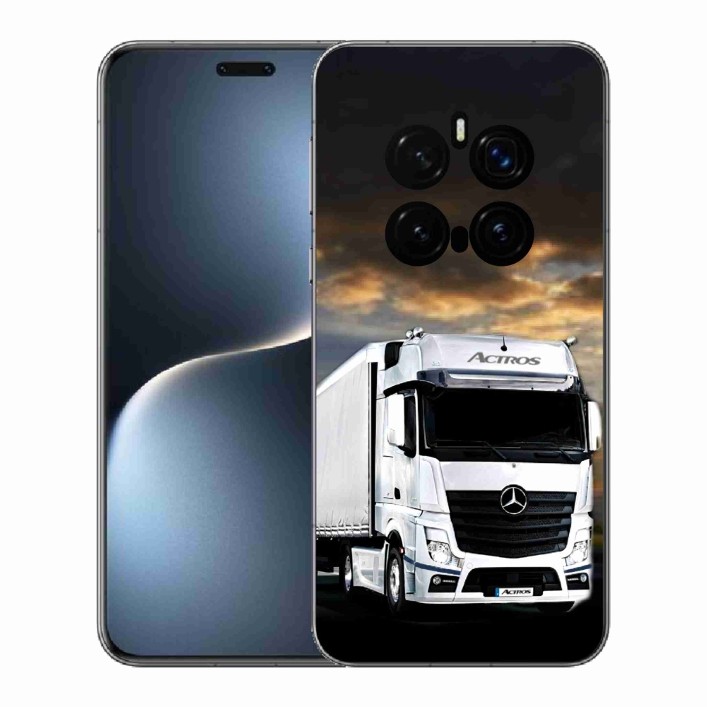 Zselés borítás mmCase a Honor Magic 7 Pro 5G számára - teherautó