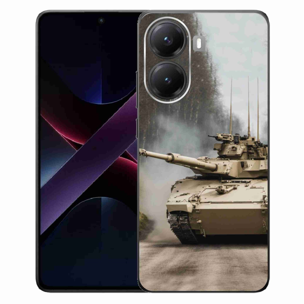 Gél borítás mmCase a Xiaomi Poco X7 Pro 5G számára - tank 1