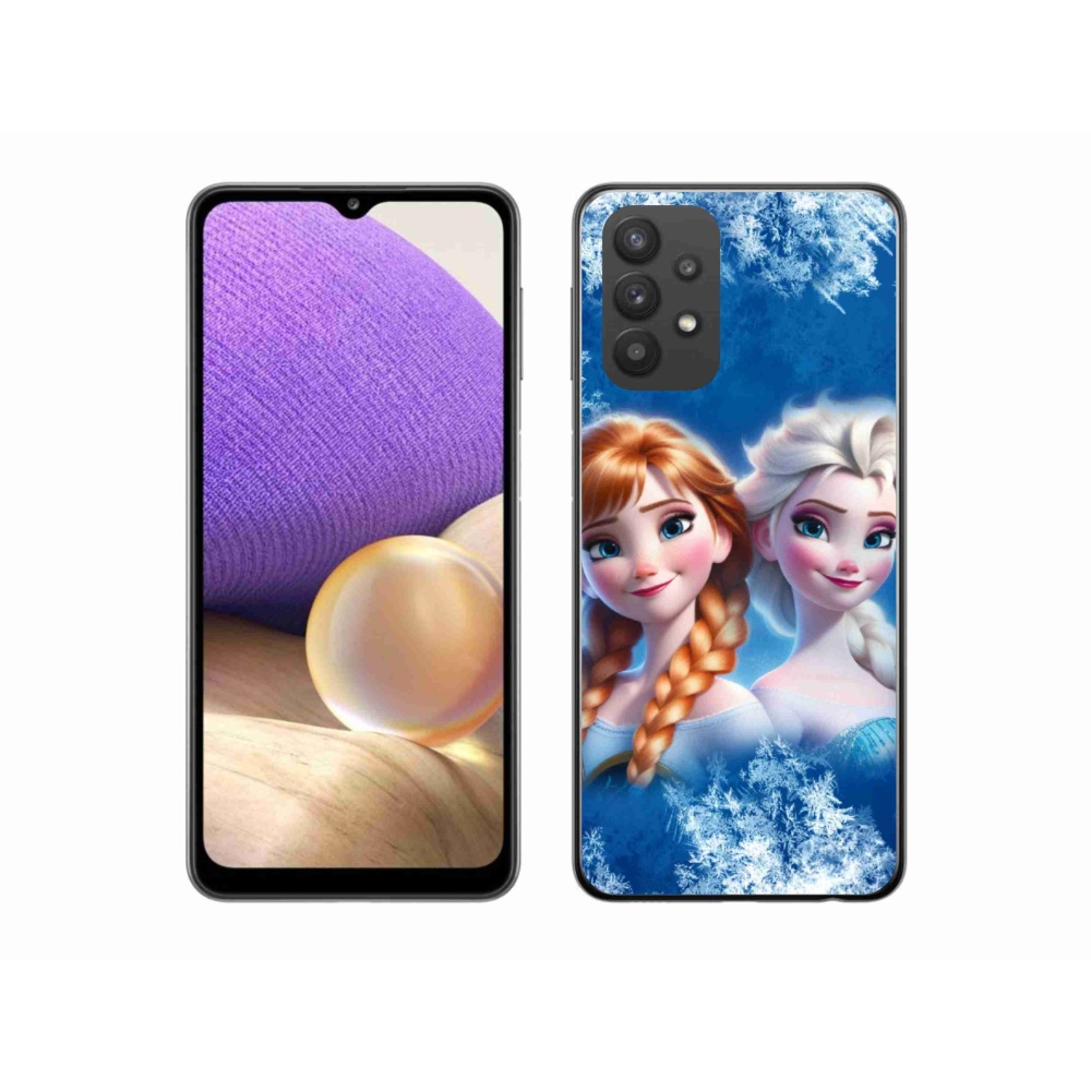 Zselés borítás mmCase Samsung Galaxy A32 5G - Ice Kingdom 2