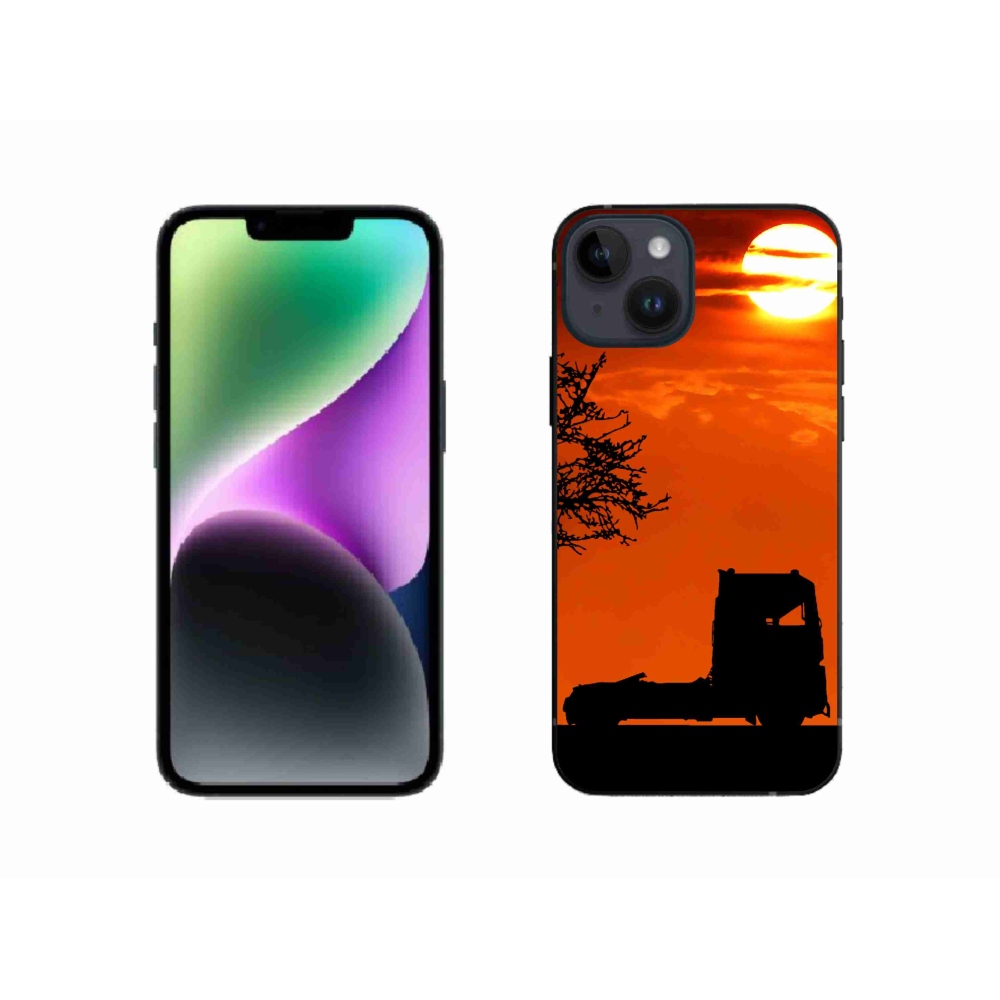 Zselés borítás mmCase iPhone 14 - teherautóhoz 3