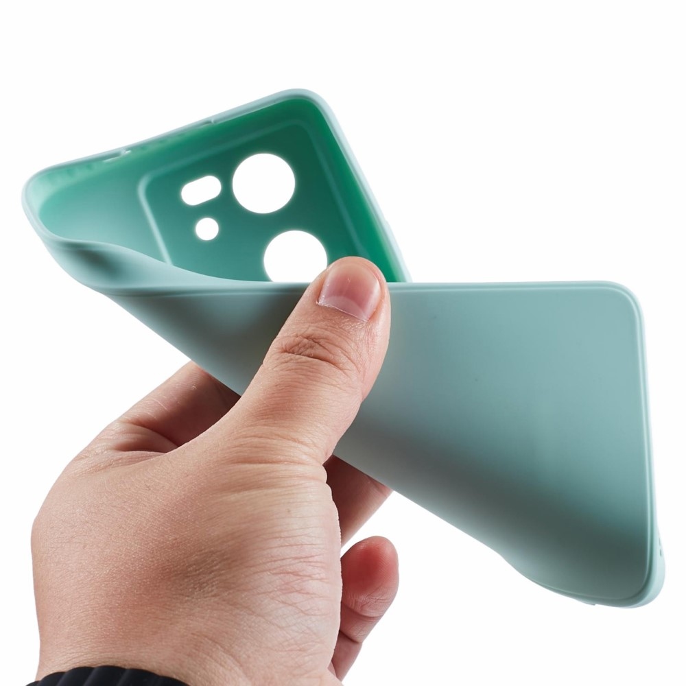 Edge zselés tok Xiaomi 13T/13T Pro készülékhez - világoskék színben